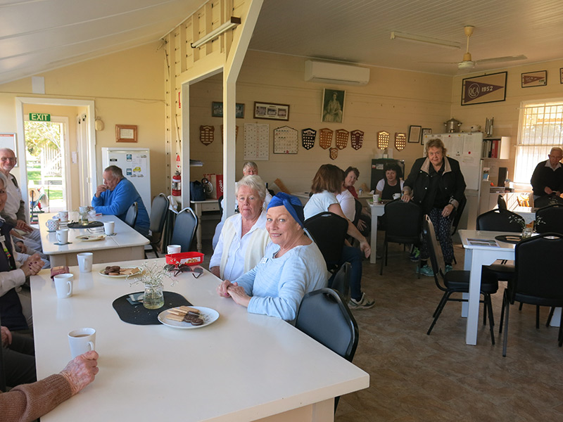 Inside Toombul Croquet Club